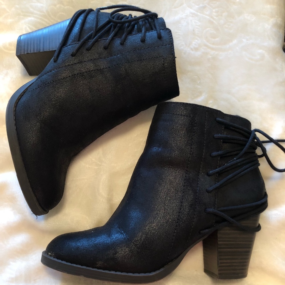 Black booties